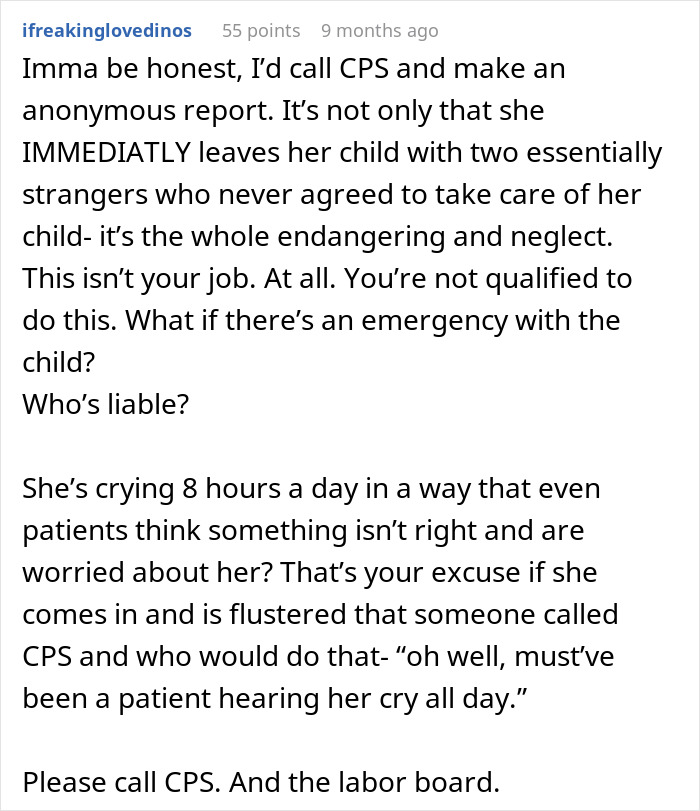 “Boss Is Mad That We Won’t Babysit Her Kid For Free” - 21