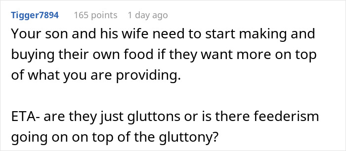 Mom Is Sick And Tired Of Cooking Extra Food For Glutton Son And DIL, Decides To Label The Leftovers - 20