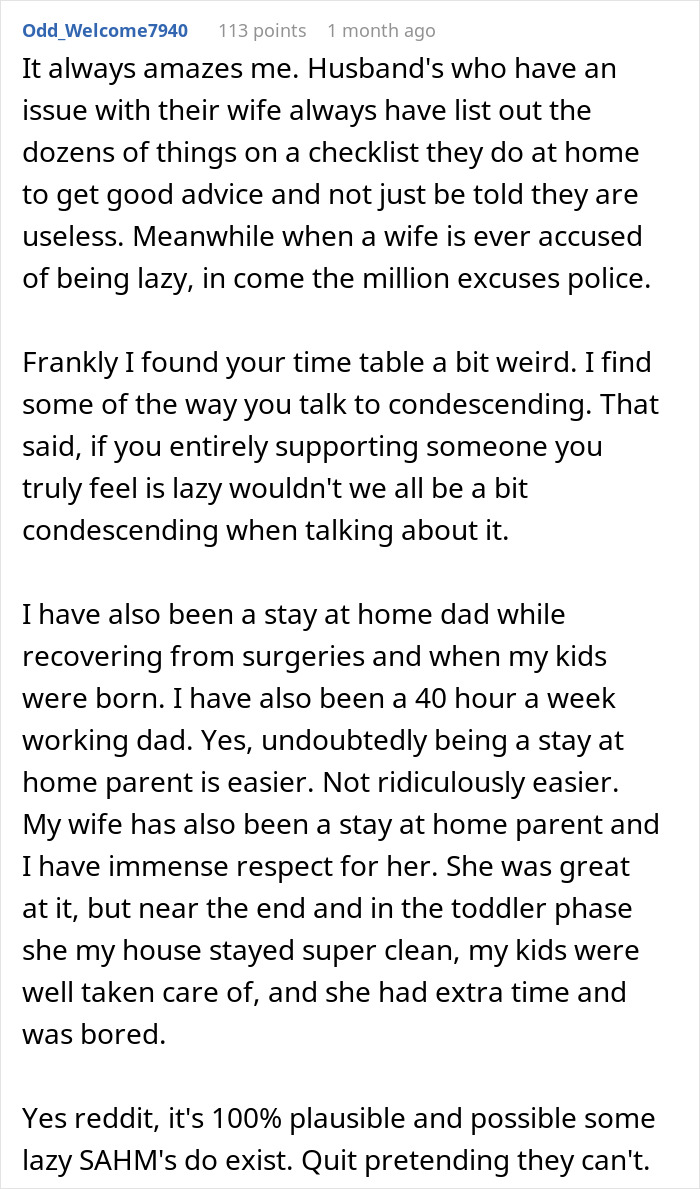 Man Spends A Week Taking Care Of Toddler And The Home, Grows Resentment For His SAH Wife Man Spends A Week Taking Care Of Toddler And The Home, Grows Resentment For His SAH Wife