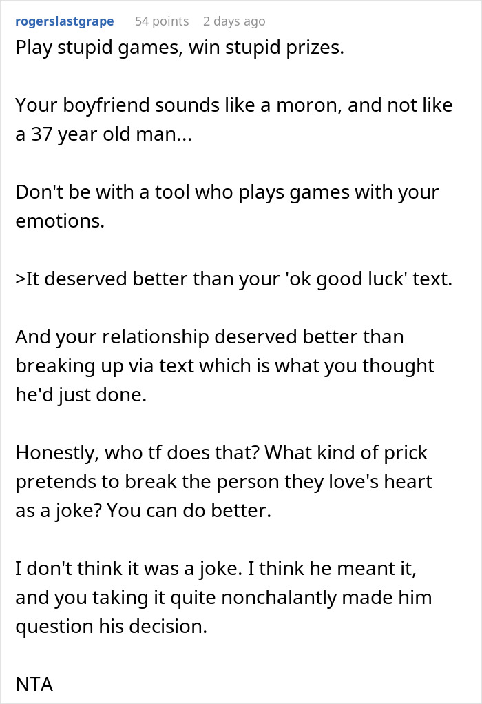 37-Year-Old Man Prank-Breaks Up With Long-Term Girlfriend, Doesn't Like Her Reaction - 28