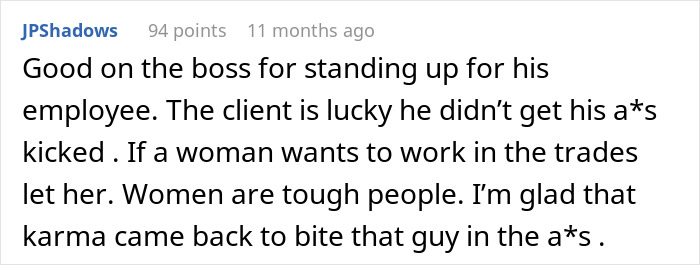 Company Gets Revenge That Lasts Years After A Guy Makes Their Woman Plumber Cry