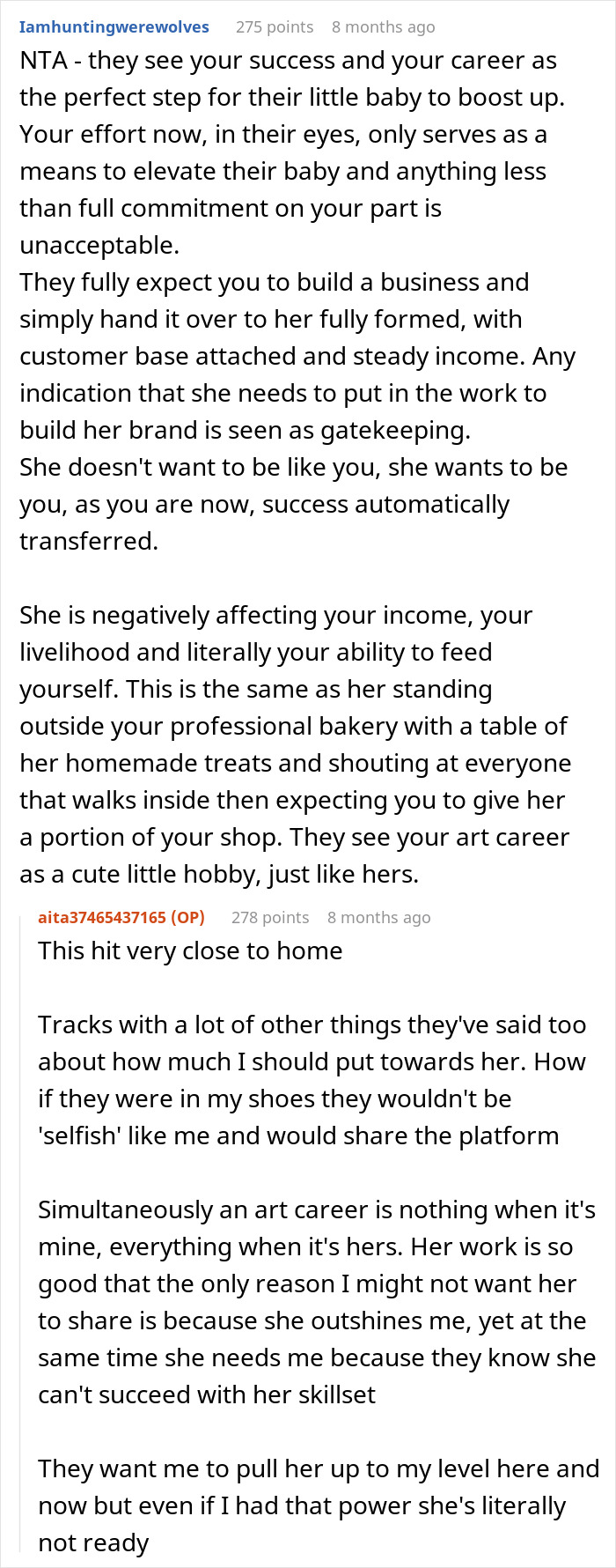 "It's Just A Hobby": Family Hijack Woman's Comic Con Table To Promote Her 8-Year-Old Niece