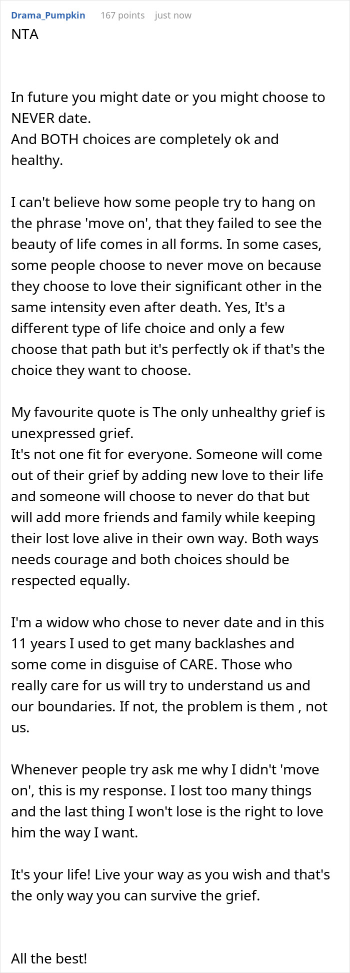 Dad Gets Upset With Son Who Lost His Wife For Judging His Decisions When He Himself Was Widowed  - 23