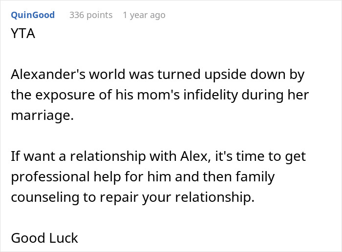 Guy Becomes Estranged From Son After Finding Out He's An Affair Kid, Family Drama Ensues Guy Becomes Estranged From Son After Finding Out He's An Affair Kid, Family Drama Ensues