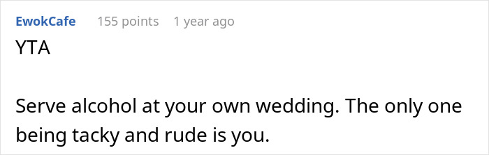 "He Was Tacky And Rude": Sister Freaks At Brother's Alcohol-Free Wedding "He Was Tacky And Rude": Sister Freaks At Brother's Alcohol-Free Wedding