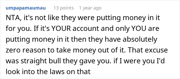 Teen Takes Refuge With GF After Parents Steal $3K From His Savings To Pay For Lavish Getaway Teen Takes Refuge With GF After Parents Steal $3K From His Savings To Pay For Lavish Getaway