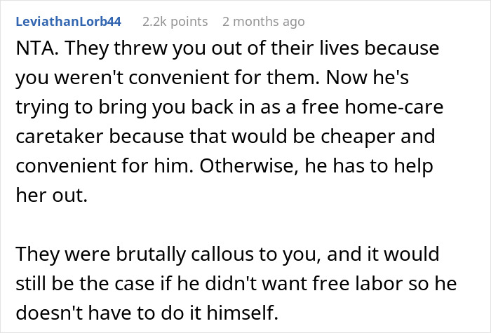 Teen Is Kicked Out By Mom And Her BF, Refuses To Return Home When Asked After Mom Has A Stroke - 16