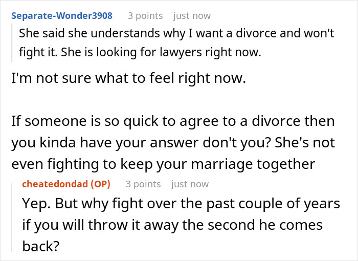 Woman Just “Catches Up” With The Guy She Cheated With, Husband Moves For Divorce - 21