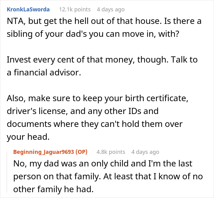 Teen Unexpectedly Inherits A ‘Crazy’ Inheritance From Dad, Drama Ensues When Mom Finds Out - 22