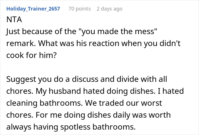 Hubby Claims Dishes Are Wife's Mess After Cooking, Ends Up Having No Dinner The Next Day Hubby Claims Dishes Are Wife's Mess After Cooking, Ends Up Having No Dinner The Next Day