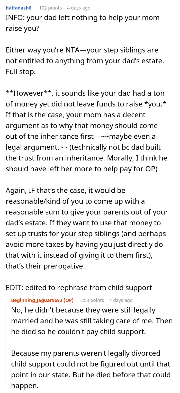 Teen Unexpectedly Inherits A ‘Crazy’ Inheritance From Dad, Drama Ensues When Mom Finds Out - 17