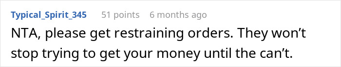 Teen Calls Police On Family After They Learn About Her $250k Settlement And Show Up At Her Door - 15