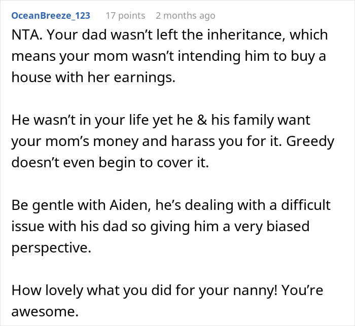 "I Laughed In His Face": Estranged Dad Shows Up After Hearing Daughter Bought A House For Her Nanny