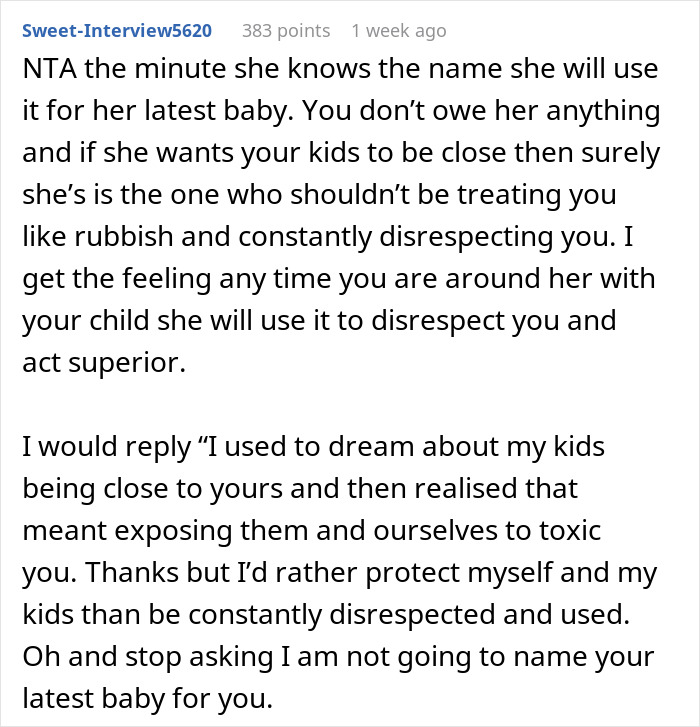 Woman Hides Her Unborn Baby’s Name From Copycat Sister Who Stole Her Last Two Baby Name Ideas Woman Hides Her Unborn Baby’s Name From Copycat Sister Who Stole Her Last Two Baby Name Ideas