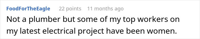 Company Gets Revenge That Lasts Years After A Guy Makes Their Woman Plumber Cry