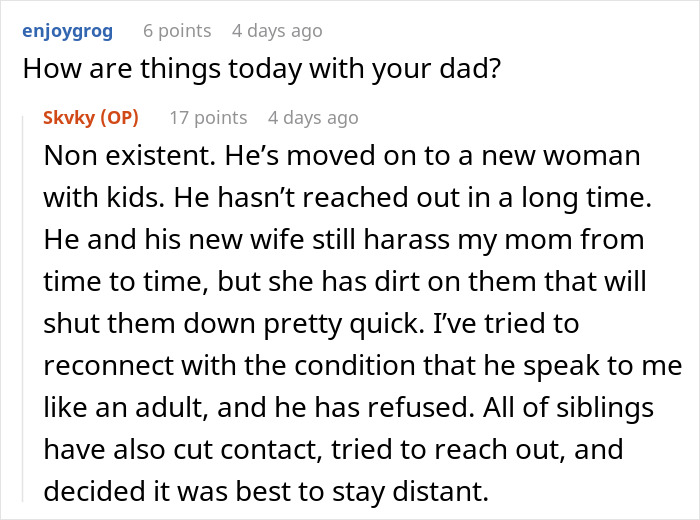 Daughter Reads Right Through Dad's Ploy To Make Her Stay At His House, Outsmarts Him