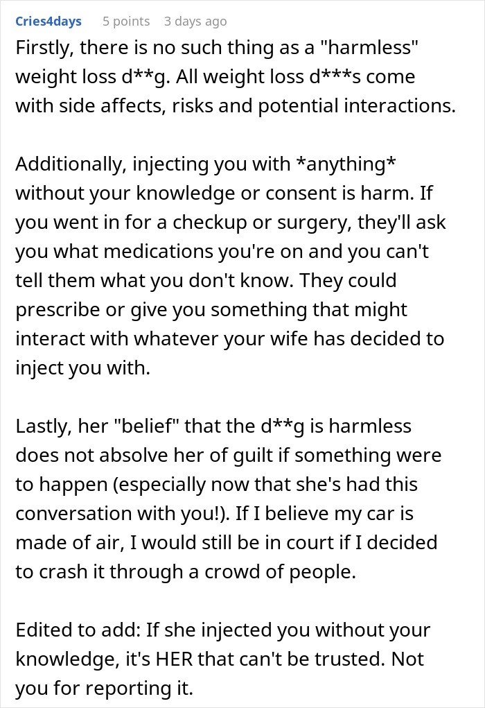 “I’d Call The Police”: Man Freaks Out Over Wife’s Creepy Question, She Doesn’t Like His Reaction - 39