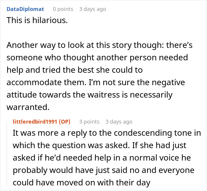 "No Good, We Go": Rude Waitress Assumes Man Doesn't Speak English, He Plays Along