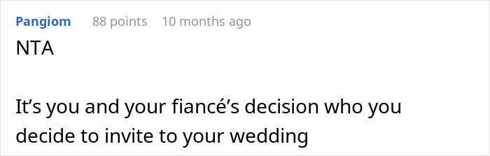 Bride Wants To Ban SIL’s Kids From Wedding But Not Other Kids, Asks If That’s Wrong - 23