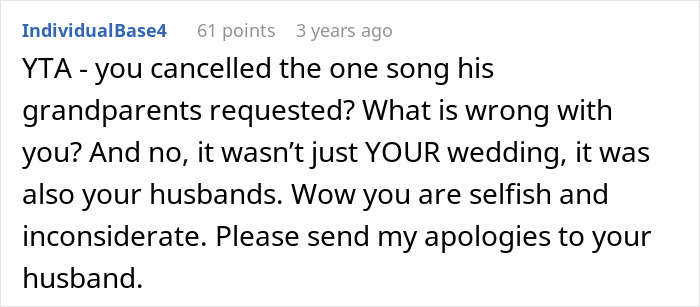 Bride Wouldn’t Let Grandparents-In-Law Ruin Her Wedding With Their ‘Special’ Moment, Gets Dragged - 33