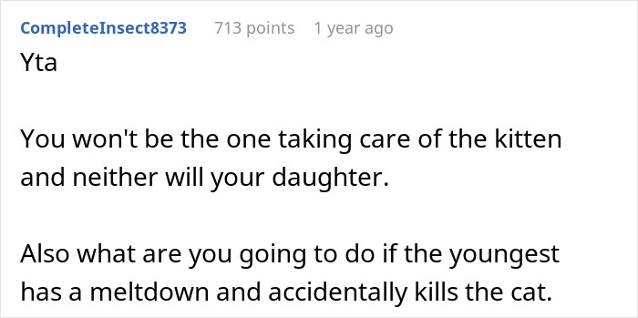 Dad Done Seeing Elder Daughter Suffer Over Her Disabled Sister, Gets Her A Kitten, Drama Ensues - 24