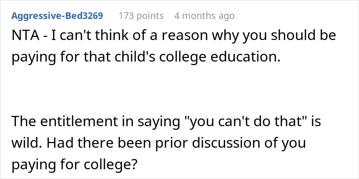 Man Is Tired Of Stepdaughter Making Fun Of Him, Refuses To Fund Her College Tuition In Return - 23