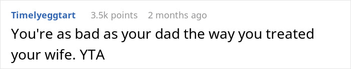 Woman handing husband divorce papers after he ignored his mom's insults for too long, highlighting family conflict.