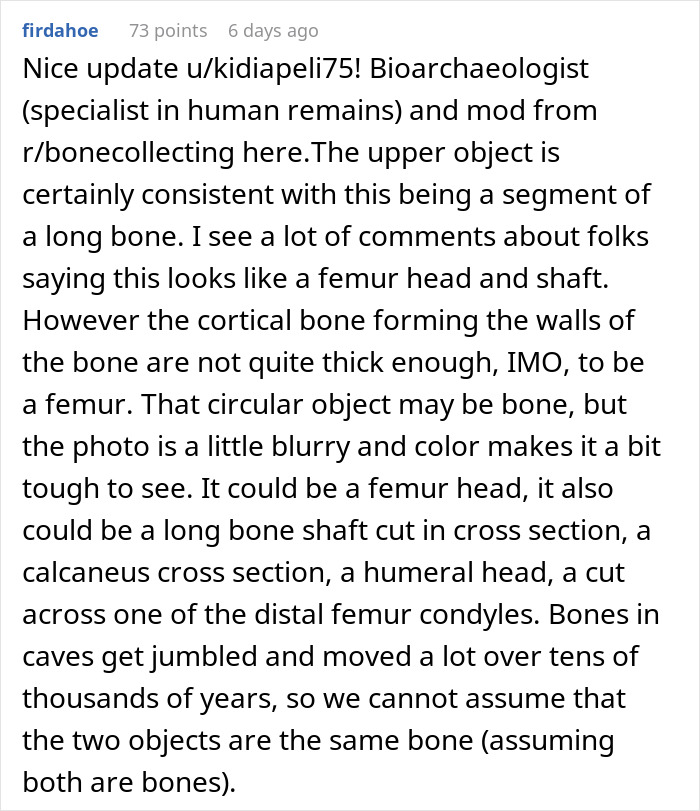 People Wanted A Travertine Floor, Get Surprised By The Human Jawbone That Came With It