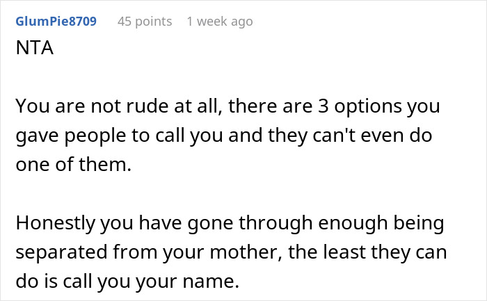 Grandparents Think It&rsquo;s Okay To &lsquo;Rename&rsquo; Granddaughter As They Don&rsquo;t Like Her Name, She Ignores Them