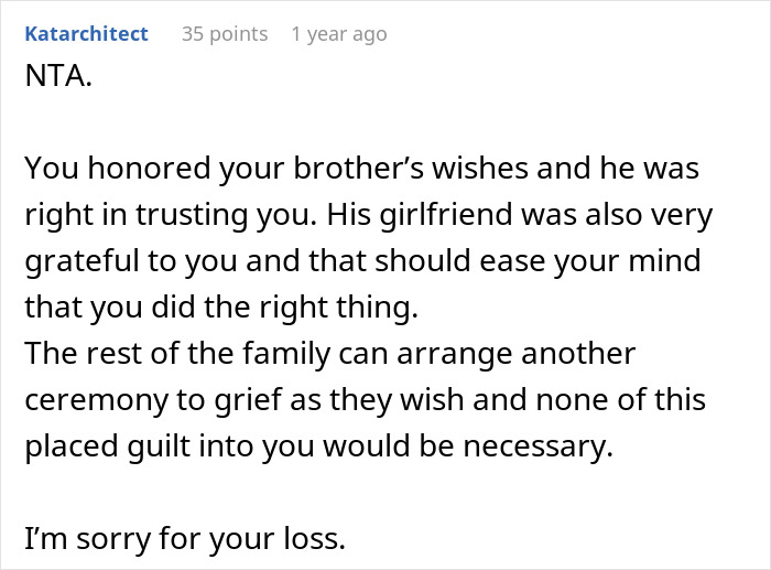 Funeral Causes Family Drama After Sister Follows Her Atheist Brother&rsquo;s Last Wish