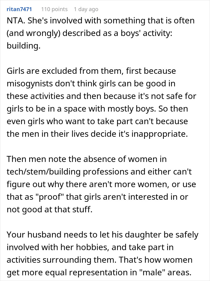 Woman Thinks Her Husband Is Being A Silly Overprotective Dad, Doesn't Realize How Serious He Is - 17