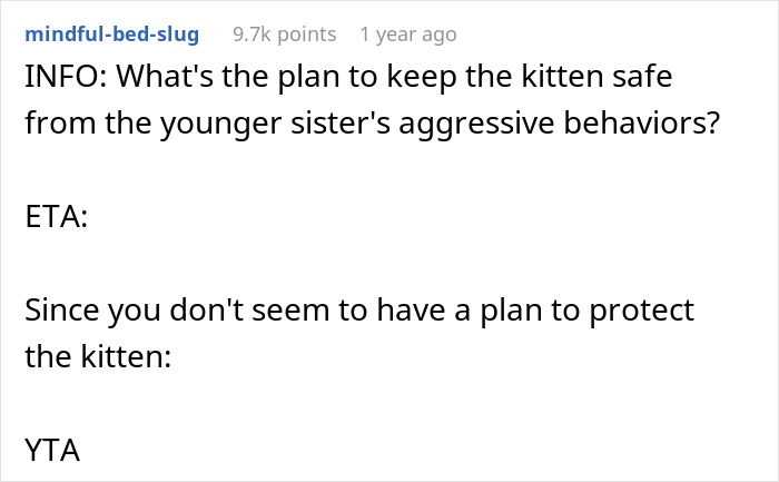 Dad Done Seeing Elder Daughter Suffer Over Her Disabled Sister, Gets Her A Kitten, Drama Ensues - 17