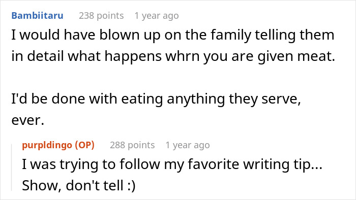 Vegan Woman Tricked Into Eating Meat By Boyfriend’s Family, Makes Sure They Regret It - 21