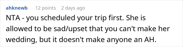 "AITA For Choosing A Concert Over My Best Friend's Wedding?"