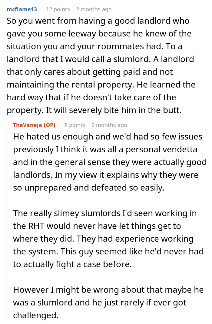 "Face Was So Red At The End": Landlord Regrets Messing With The Wrong Tenant "Face Was So Red At The End": Landlord Regrets Messing With The Wrong Tenant