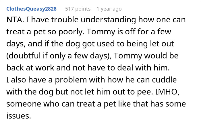 Guy Makes A Dumb Excuse Not To Walk GF’s Dog, Is About To Face The Consequences Guy Makes A Dumb Excuse Not To Walk GF’s Dog, Is About To Face The Consequences