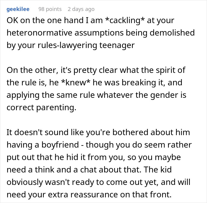 Parent Asks If They&rsquo;re The Jerk For Sending Son Home From Boy&rsquo;s Trip After He Brought His BF