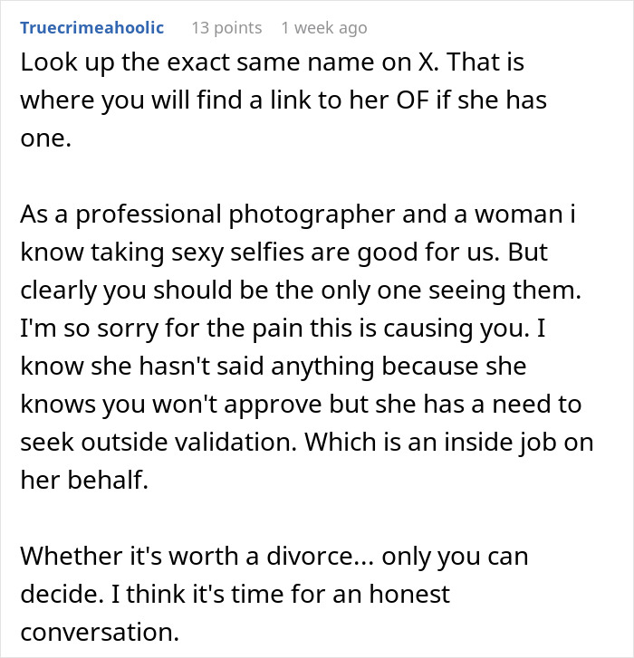 Man Finds Wife’s Secret Spicy Page, Thrown Into Turmoil After Learning She’s Living A Double Life Man Finds Wife’s Secret Spicy Page, Thrown Into Turmoil After Learning She’s Living A Double Life