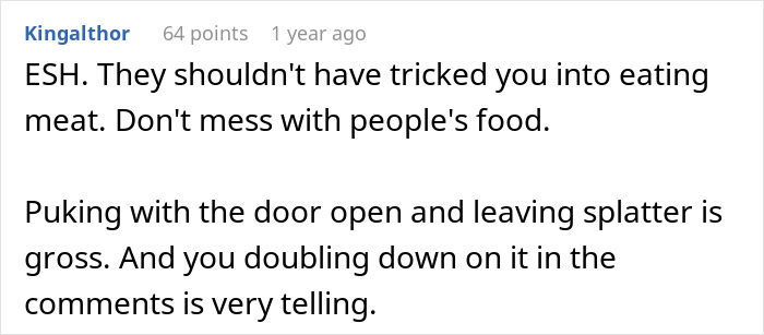 Vegan Woman Tricked Into Eating Meat By Boyfriend’s Family, Makes Sure They Regret It - 31