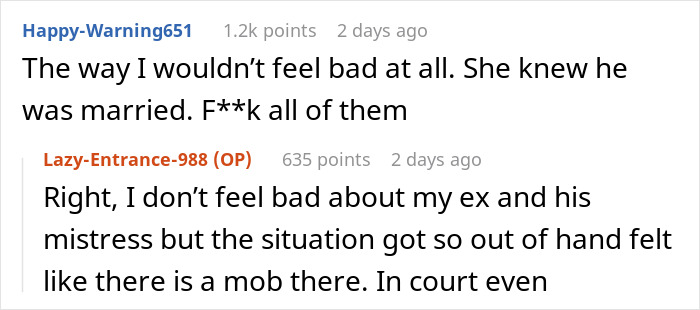 Woman Invites All 4 Of Husband's Mistresses To Their Divorce Trial, Drama Ensues Woman Invites All 4 Of Husband's Mistresses To Their Divorce Trial, Drama Ensues