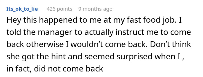 New Manager Enforces Ridiculous Dress Code, Is Shocked When Employee Decides To Quit - 18