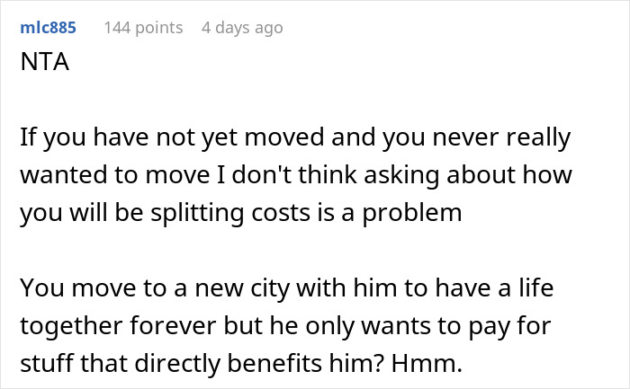 BF Refuses To Help Pay For Parking Spot Since He Doesn't Drive, Leaves GF Confused