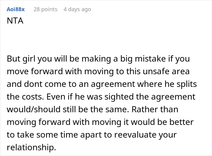 BF Refuses To Help Pay For Parking Spot Since He Doesn't Drive, Leaves GF Confused