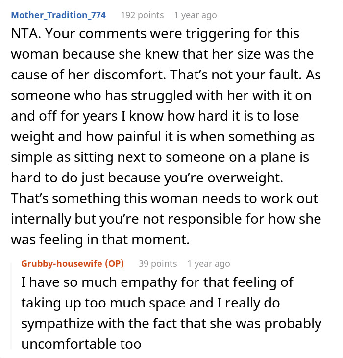 Person Gets Trapped By A Plus-Size Woman On A Flight, Makes Her Cry After Asking To Switch Seats - 24