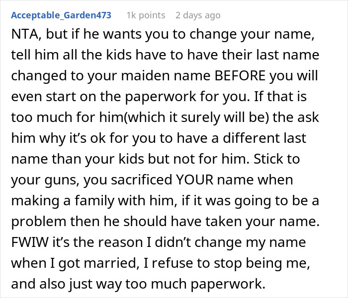 Woman Refuses To Share Last Name With Fiancé’s ‘Intimidating’ Ex, Demands She Change It - 22