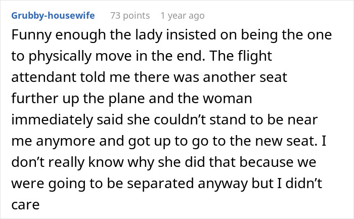 Person Gets Trapped By A Plus-Size Woman On A Flight, Makes Her Cry After Asking To Switch Seats - 30