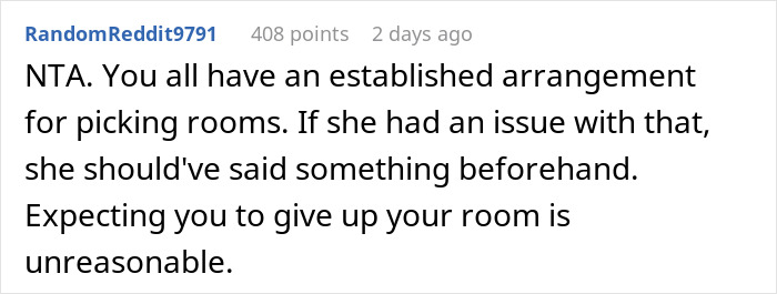 Obese Woman Turns To Friend Asking To Switch B&B Rooms, Ends Up Sobbing Instead