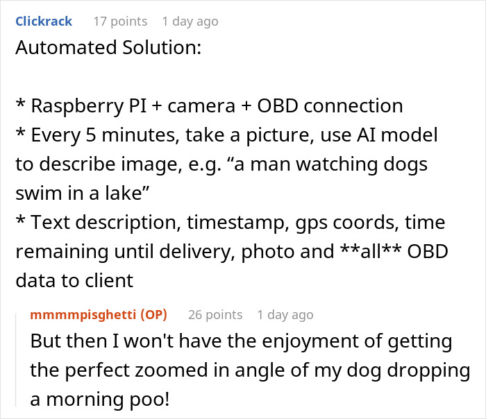 &ldquo;Half Past Stupid O&rsquo;Clock&rdquo;: Micromanaging Broker Tracks Trucker&rsquo;s Every Move, She Has Enough