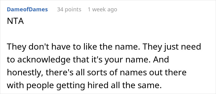 Grandparents Think It&rsquo;s Okay To &lsquo;Rename&rsquo; Granddaughter As They Don&rsquo;t Like Her Name, She Ignores Them