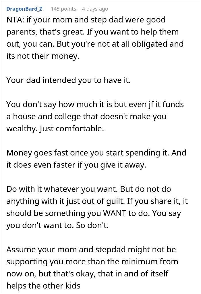 Teen Unexpectedly Inherits A ‘Crazy’ Inheritance From Dad, Drama Ensues When Mom Finds Out - 28